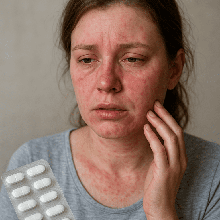 Jakie są objawy uczulenia na antybiotyki